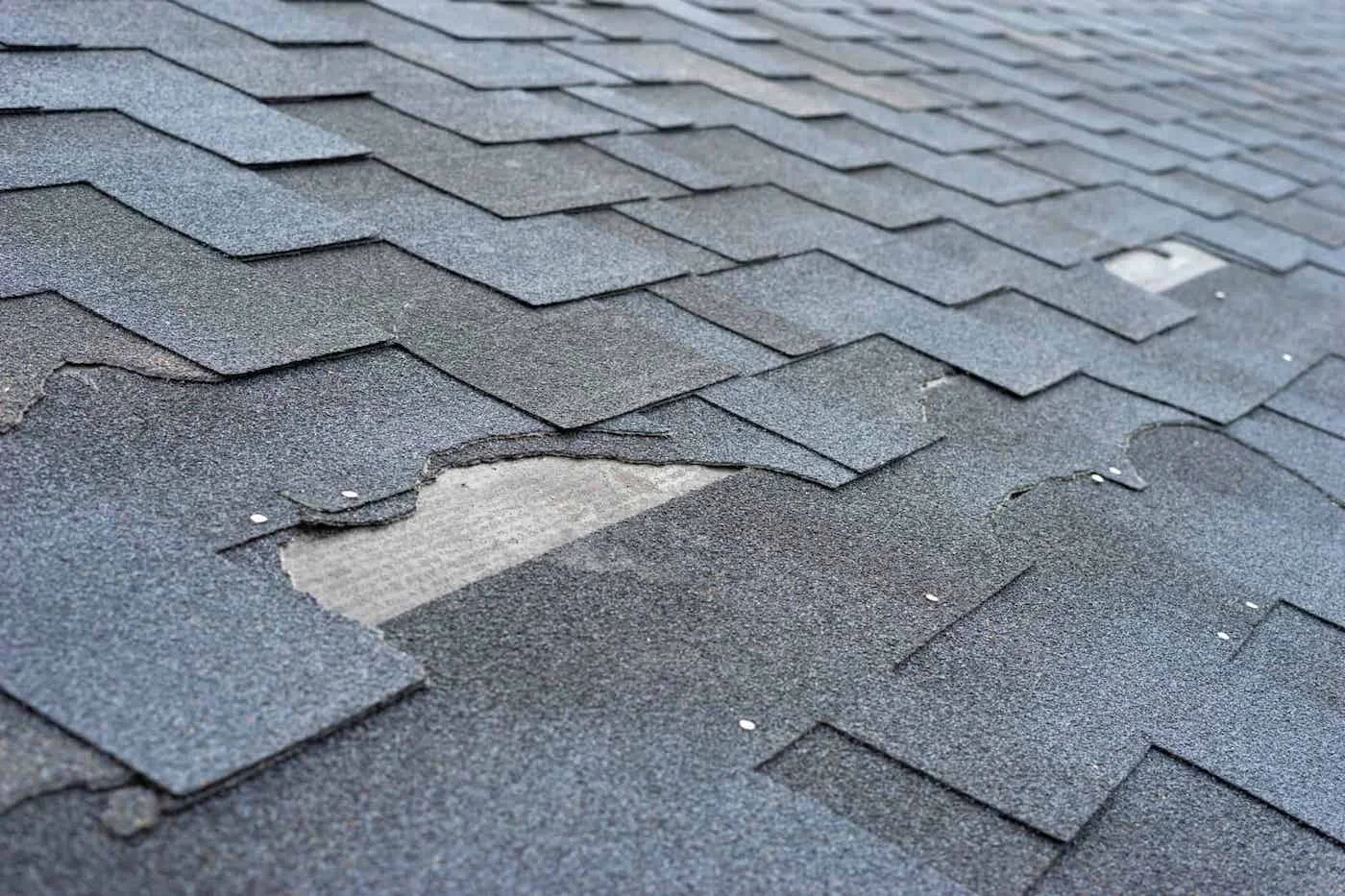 Buford Roof with wind damage